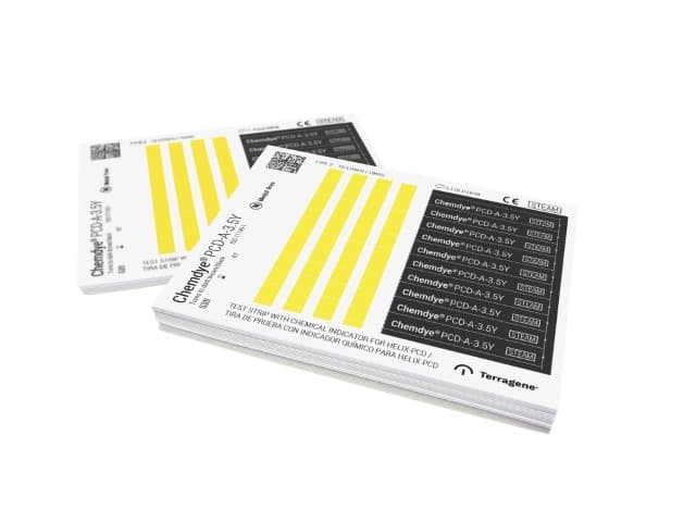 Chemical indicator for Helix-PCD systems