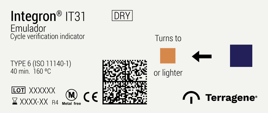 Emulator Indicator for dry heat