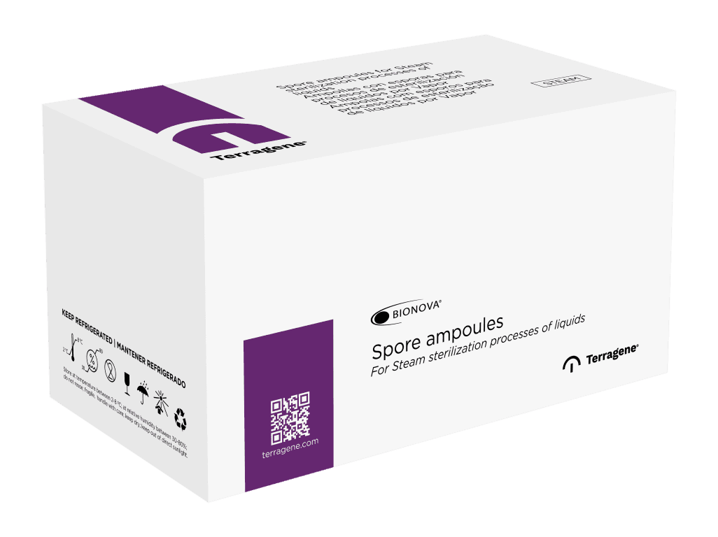 Self-contained spore ampoules for Steam 3