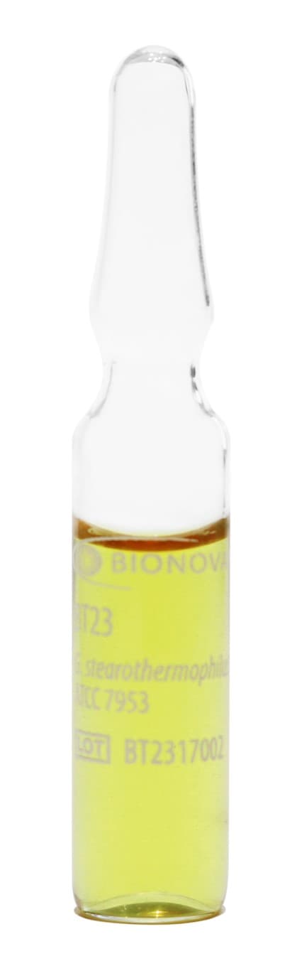 Self-contained spore ampoules for Steam 3