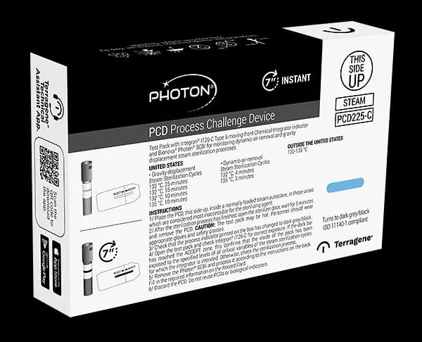 7 sec Steam Test Pack PCD Kit (with moving front integrator)  Photon® 2