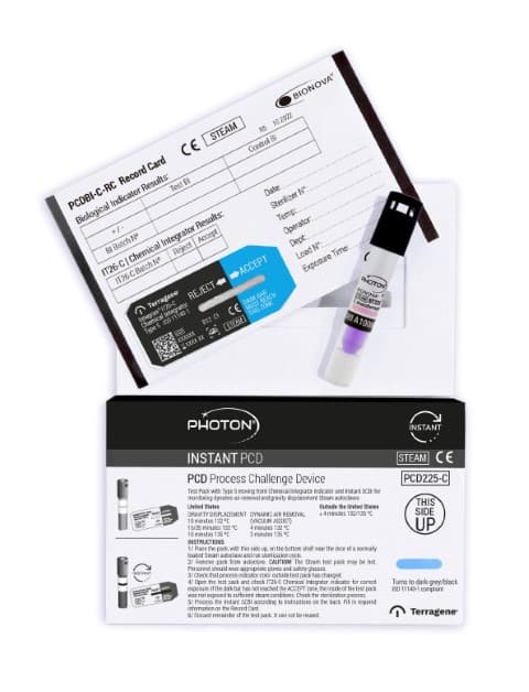 7 sec Steam Test Pack Kit (with moving front integrator) – Photon