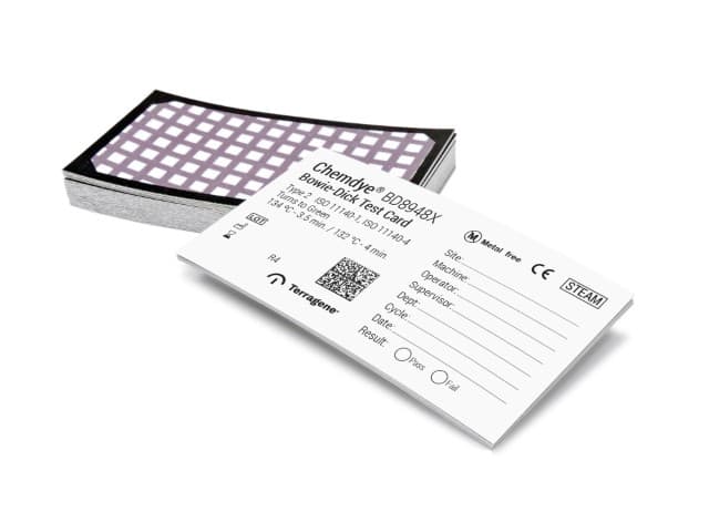 Bowie-Dick Test Card (ISO 11140-4)