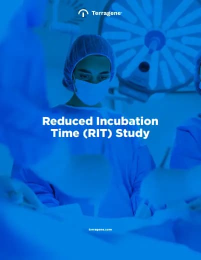 Reduced incubation time (RIT) study
