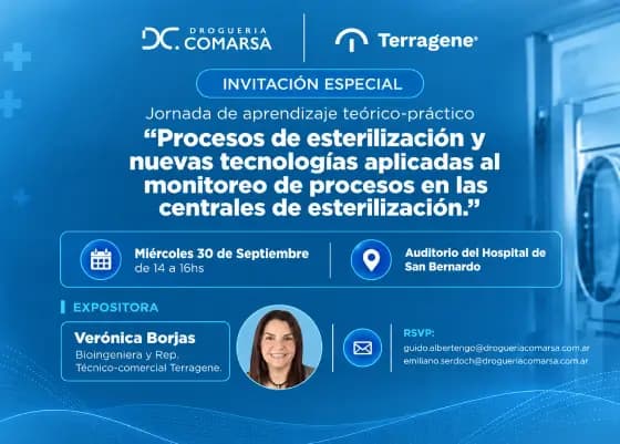 Terragene Joins Droguería Comarsa at the 26th Argentine Congress of Hospital Pharmacy in Salta
