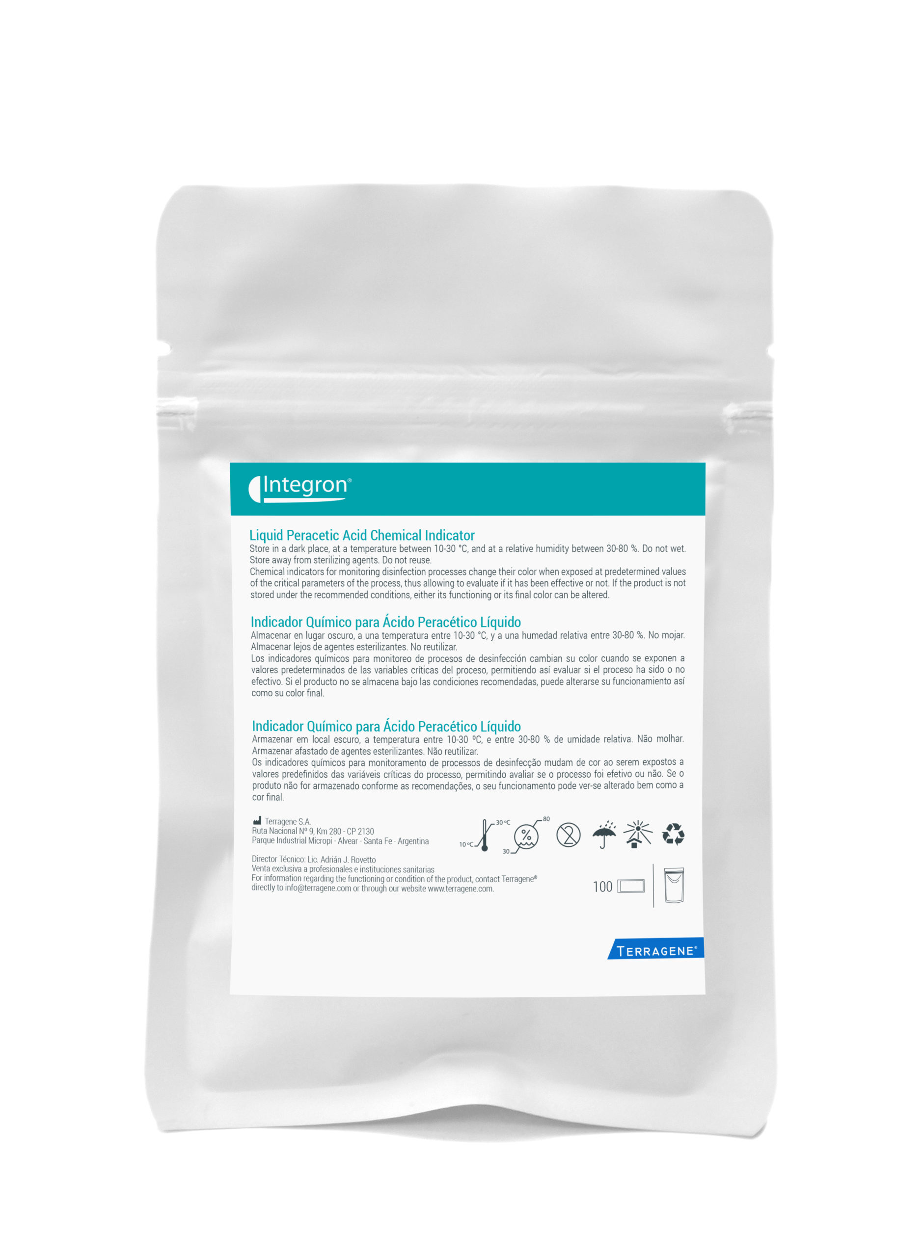 過酢酸用の化学指示薬液体-Terragene