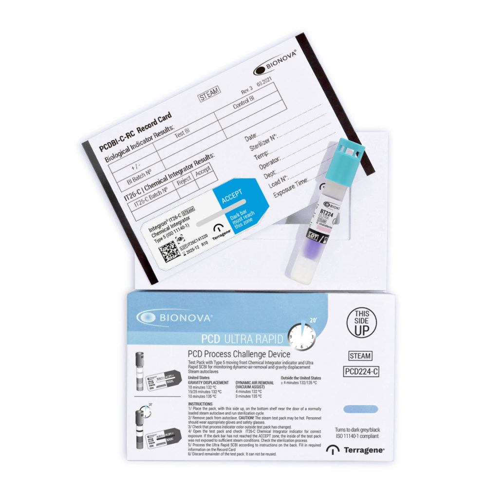 20min Biological Indicator for Steam (FDA) - Terragene