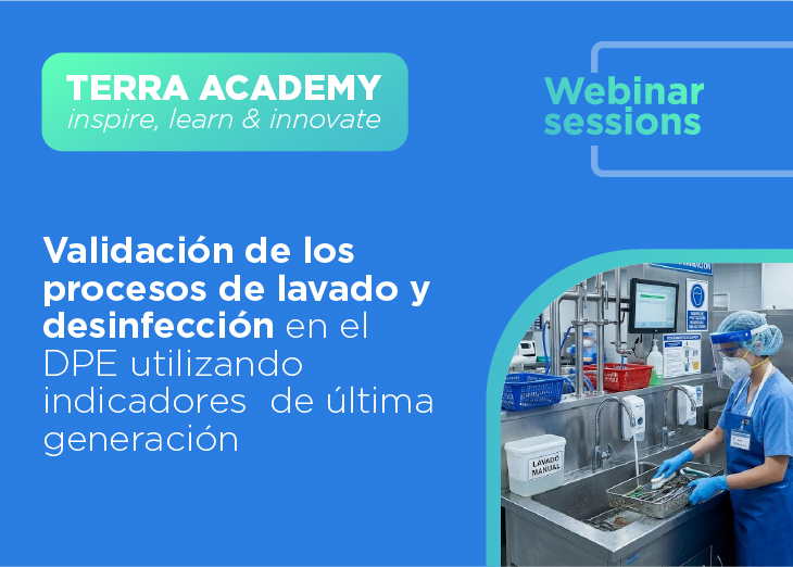 webinar sobre Validación de los procesos de lavado y desinfección