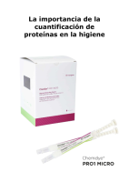 La importancia de la cuantificación de proteínas en la higiene