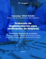 PRO1 MICRO - Protocolo de implementación para verificación de limpieza - Technical Library