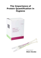 The importance of protein quantification in hygiene